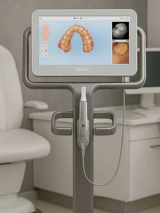 Scanner odontológico